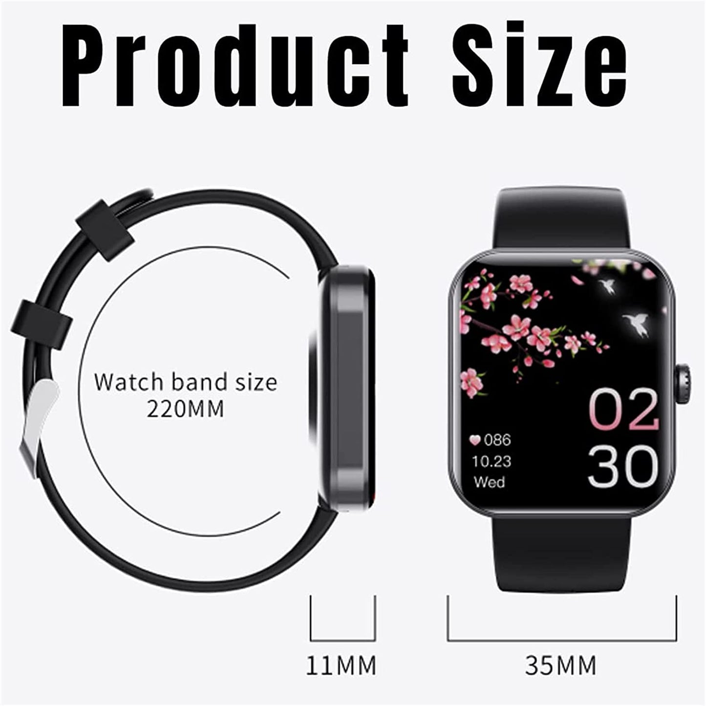 Blood Glucose Monitoring Smartwatch | Smart Watch for Non-Invasive Blood Glucose Testing-Gailik