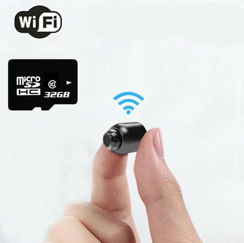 Small WiFi Security Camera Night Vision Surveillance Nanny Cam-Gailik