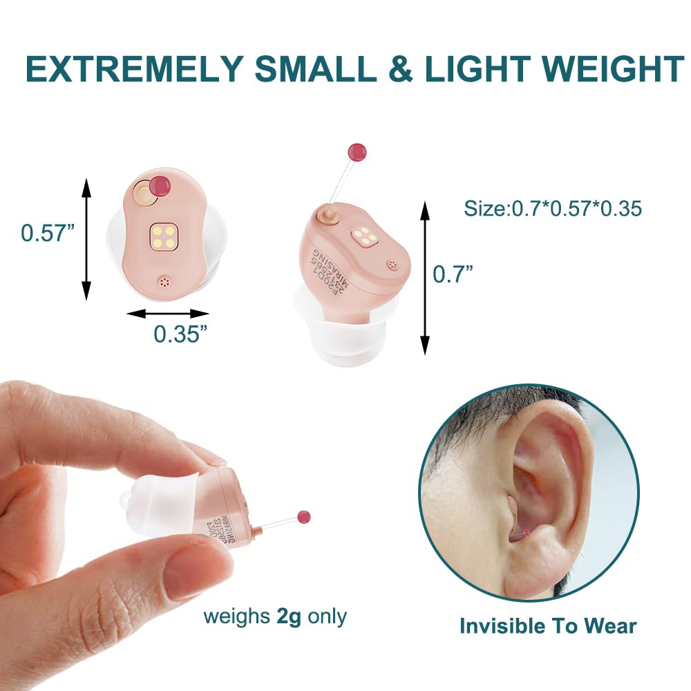 Advanced 16-Channel Digital Hearing Aids: Rechargeable and Invisible-Gailik