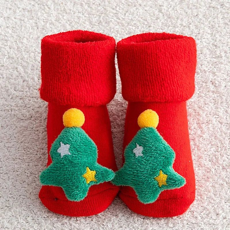 Baby Christmas Socks for Newborns-Gailik