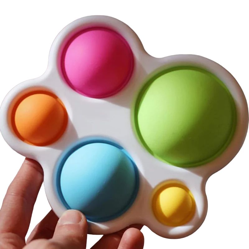 Baby Colourful Fidget Bubble Flipping Toy-Gailik