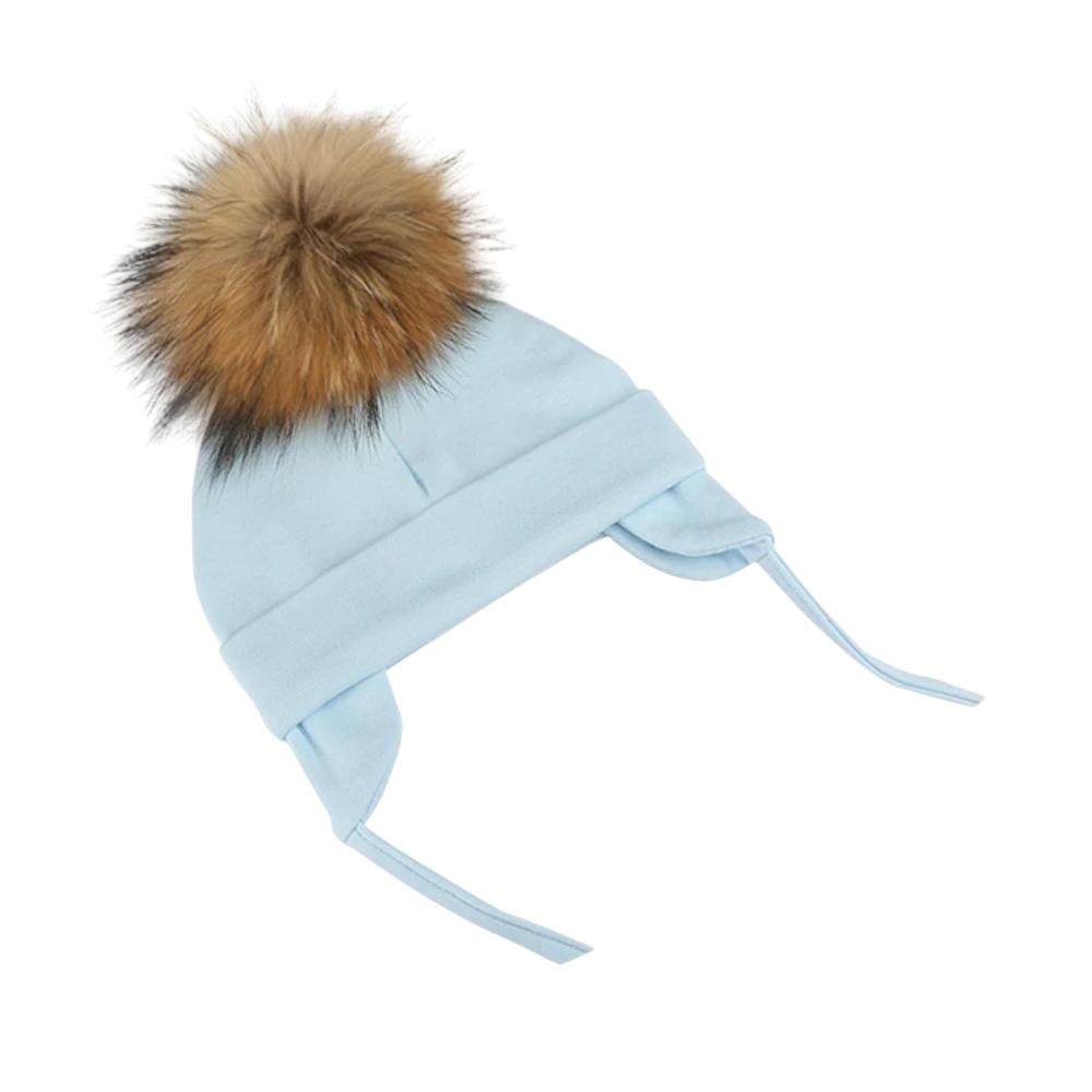 Baby Cotton Hat with Ear Warmer-Gailik