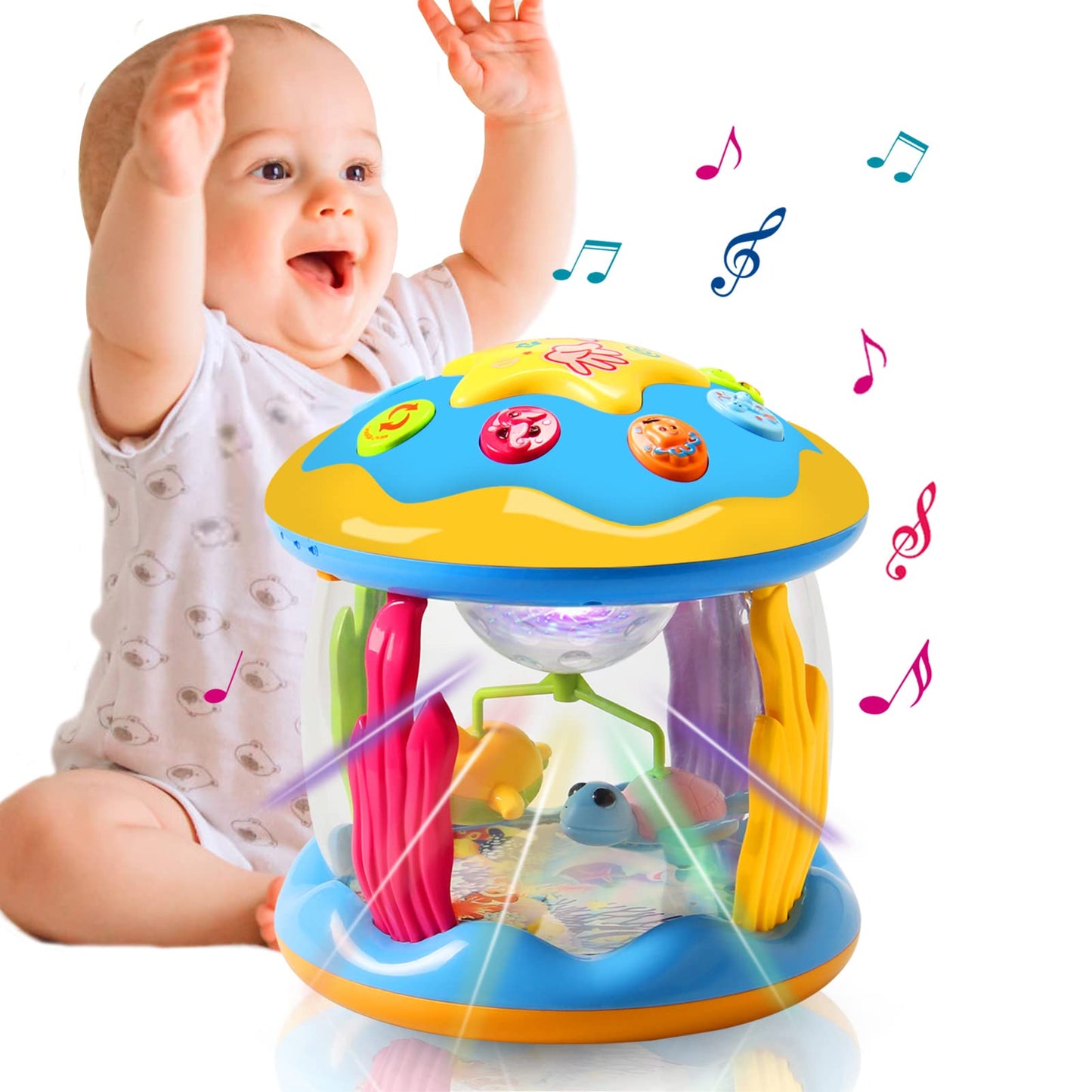 Baby Musical Light-Up Projector Toy-Gailik