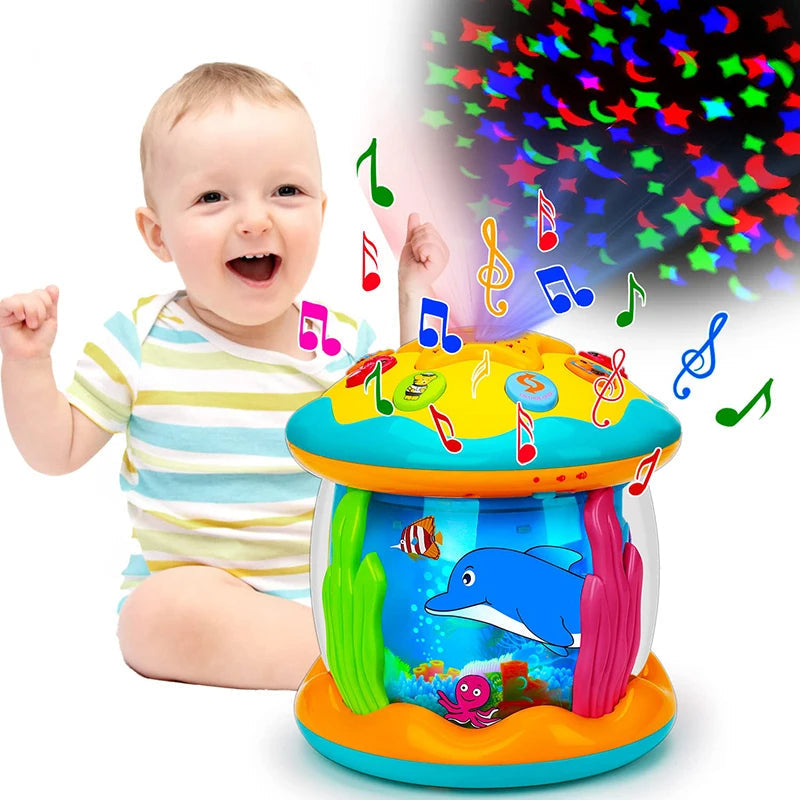 Baby Musical Light-Up Projector Toy-Gailik