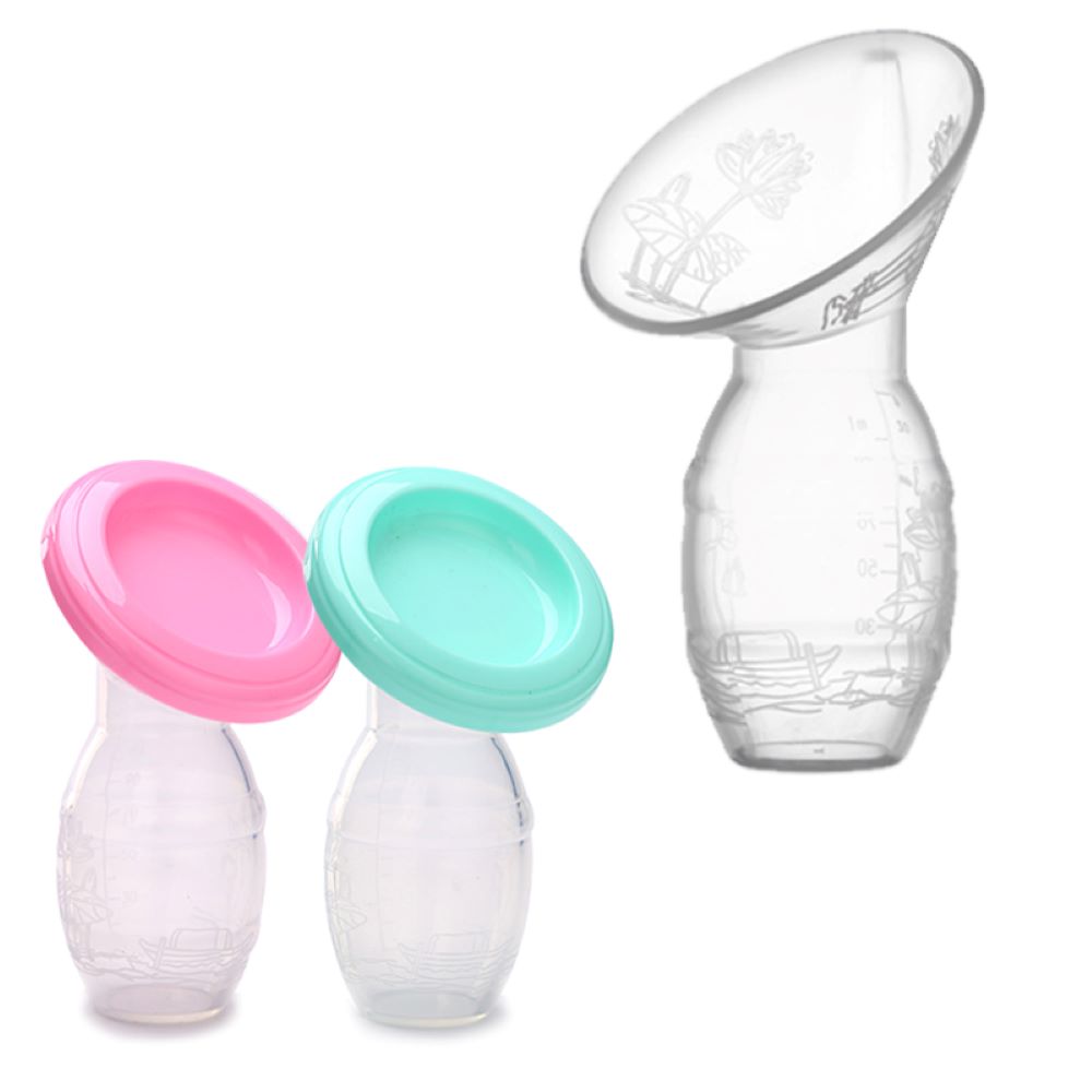 Baby Silicone Manual Breast Milk Collector Pump-Gailik