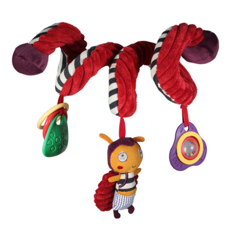 Baby Spiral Rattles - Pram Toy - Hanging Toy-Gailik