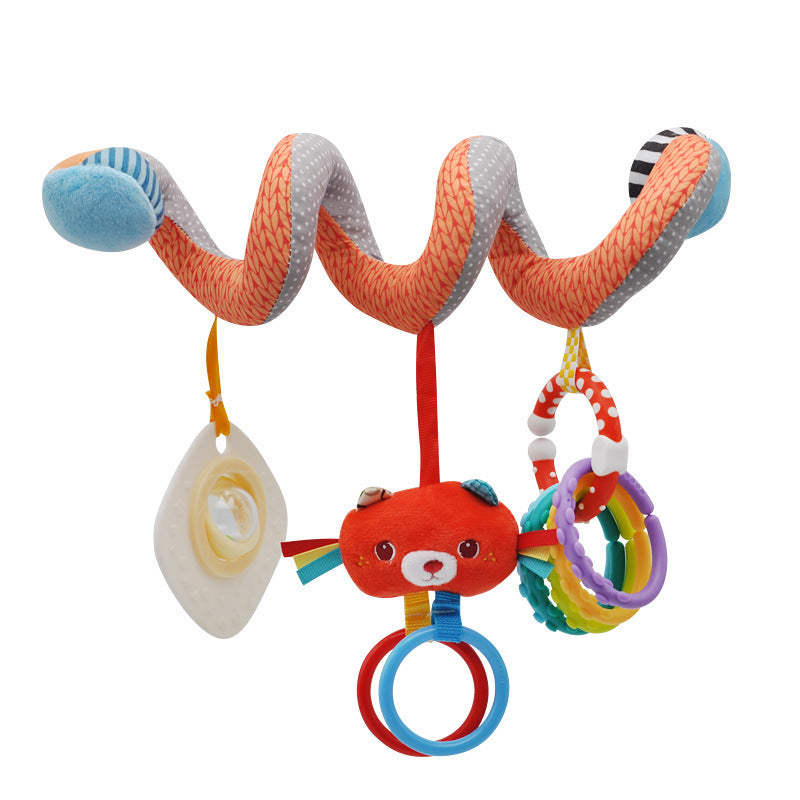 Baby Spiral Rattles - Pram Toy - Hanging Toy-Gailik