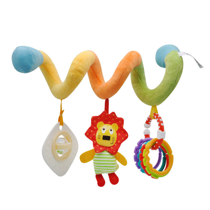 Baby Spiral Rattles - Pram Toy - Hanging Toy-Gailik