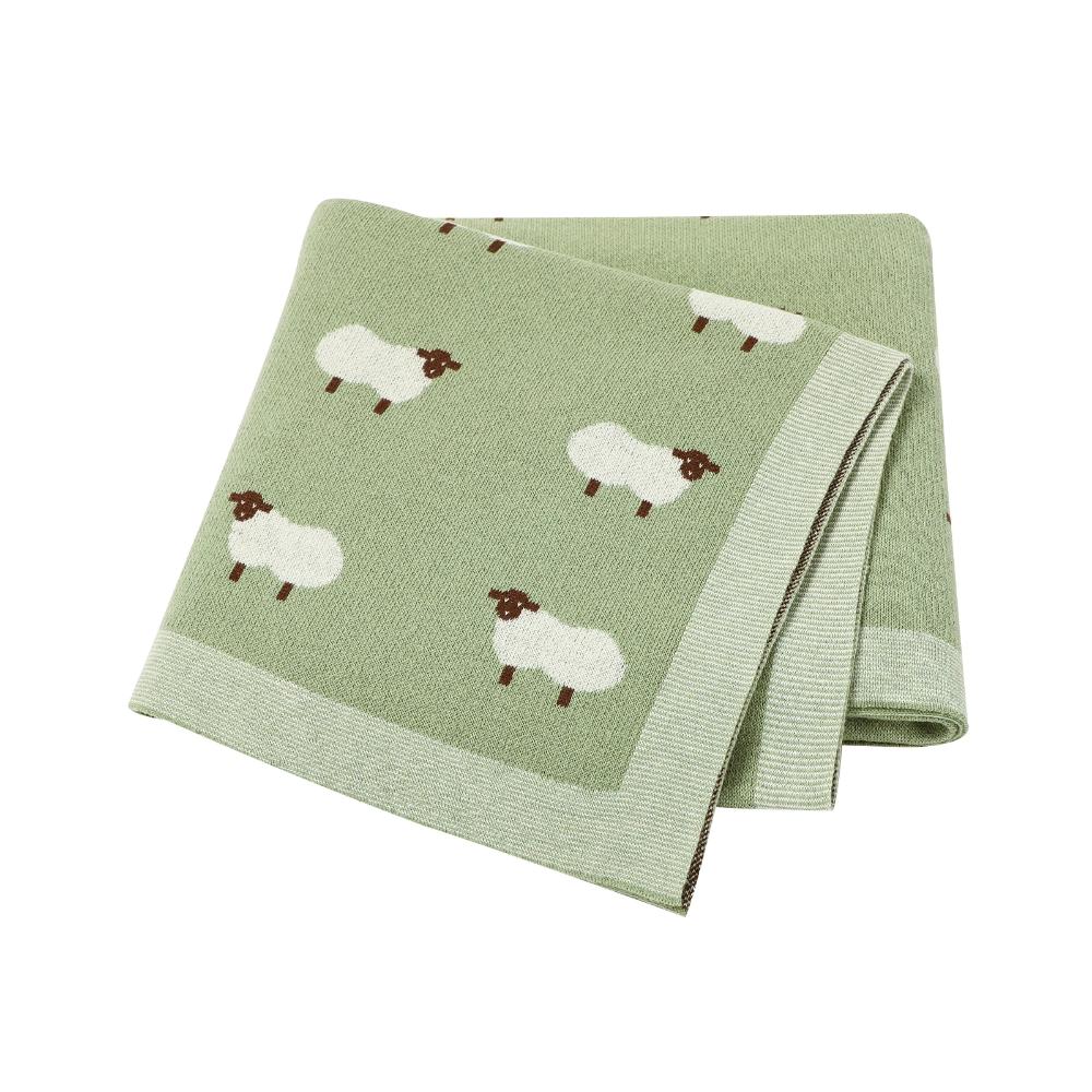 Baby Swaddle Blanket Cotton Knit-Gailik