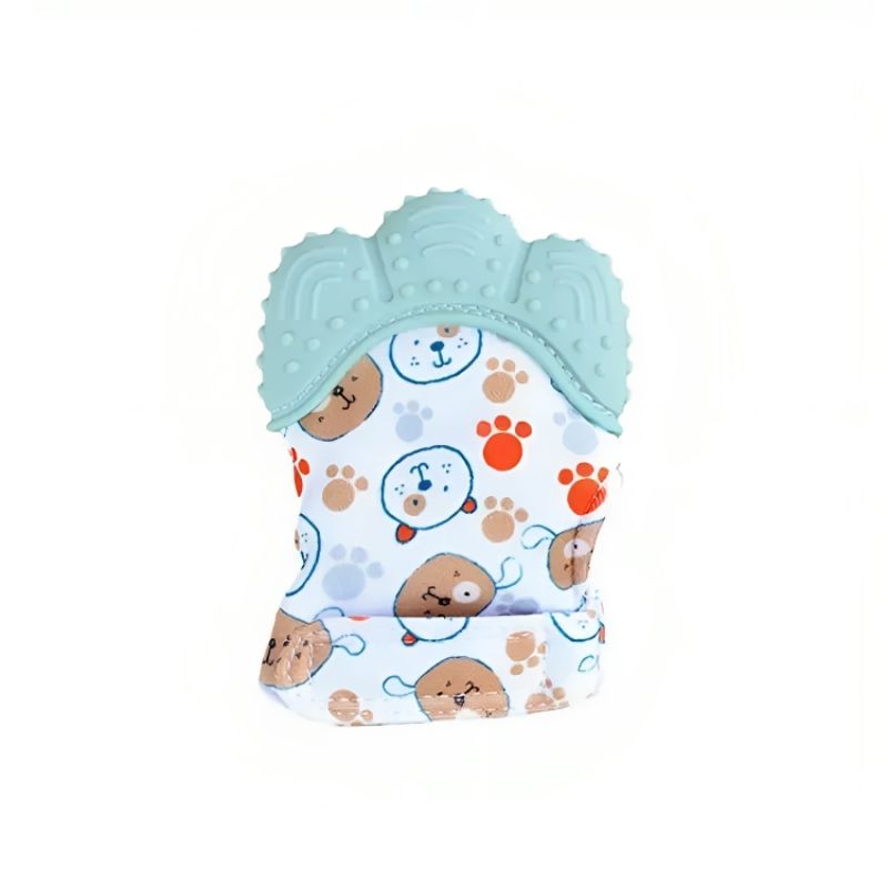 Baby Teether Cartoon Printed Glove-Gailik