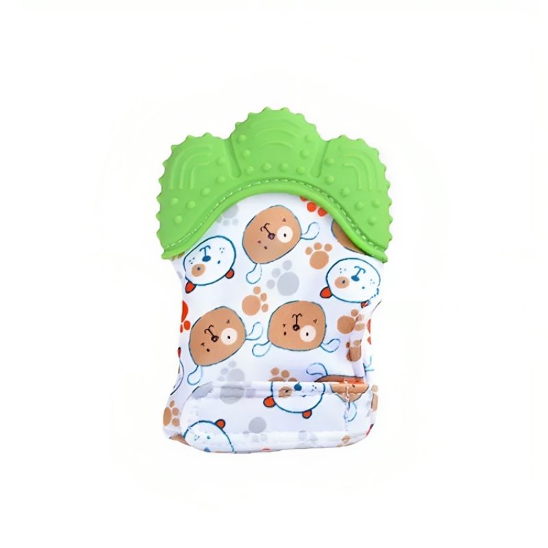 Baby Teether Cartoon Printed Glove-Gailik