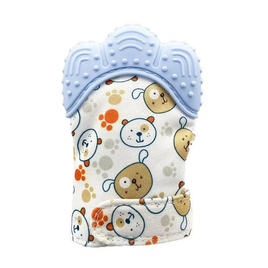 Baby Teether Cartoon Printed Glove-Gailik