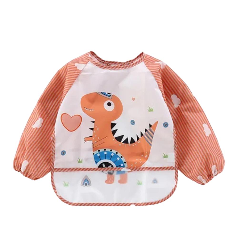 Baby Waterproof Long Sleeve Feeding Bib -Gailik