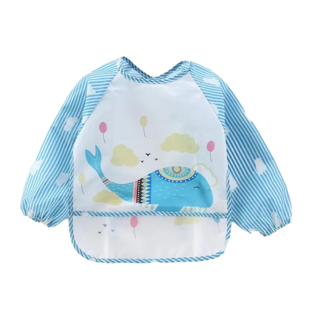 Baby Waterproof Long Sleeve Feeding Bib -Gailik