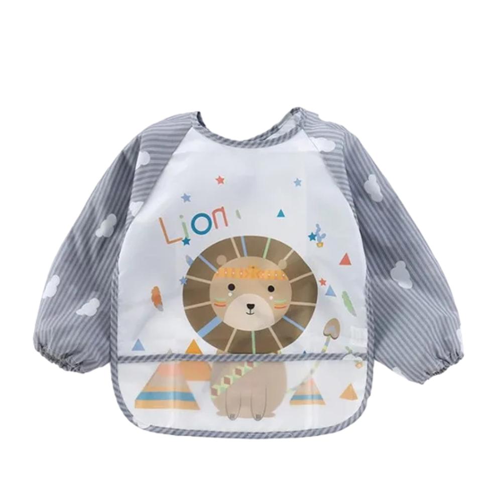 Baby Waterproof Long Sleeve Feeding Bib -Gailik