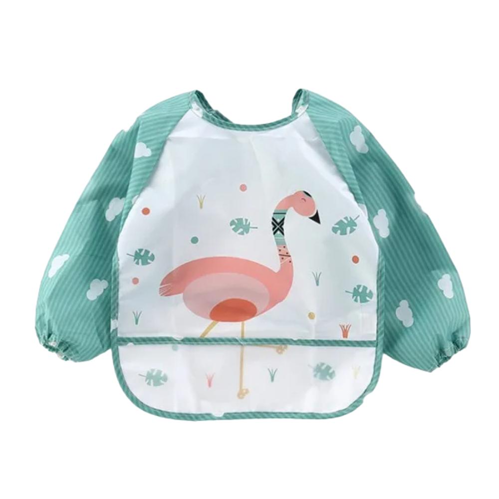 Baby Waterproof Long Sleeve Feeding Bib -Gailik