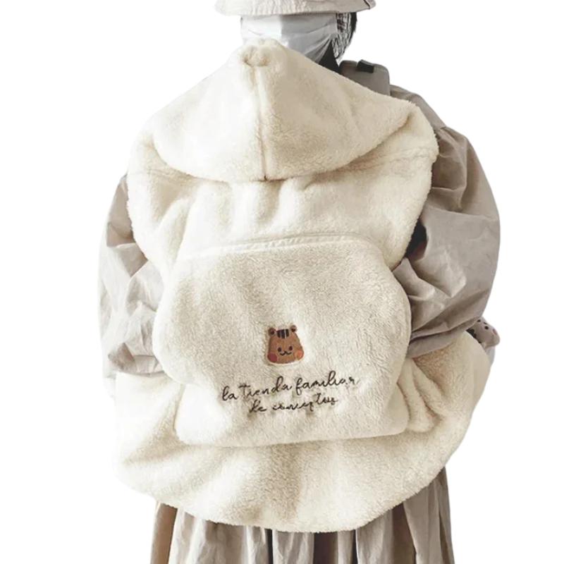 Bunny Winter Windproof Baby Blanket Warm Quilt Swaddle Wrap-Gailik