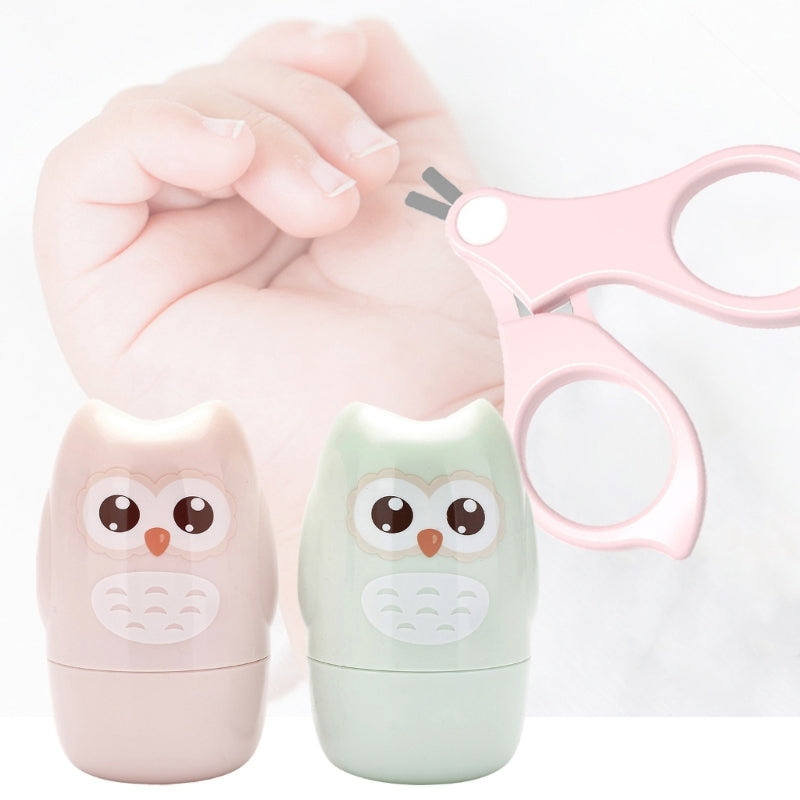 Cartoon Owl Baby Nail Care 4-In-1 Set-Gailik