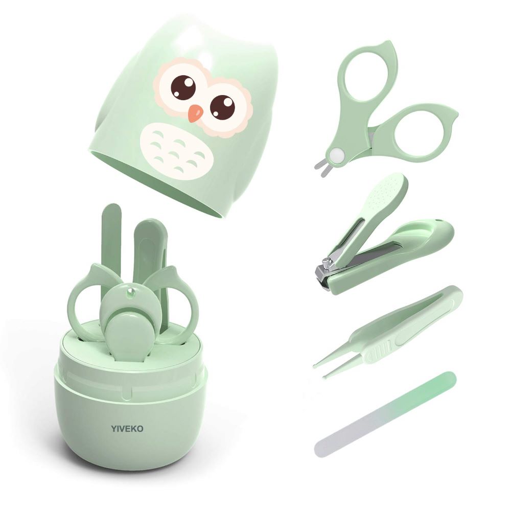 Cartoon Owl Baby Nail Care 4-In-1 Set-Gailik