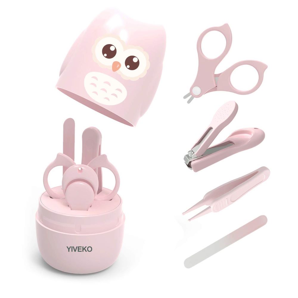 Cartoon Owl Baby Nail Care 4-In-1 Set-Gailik