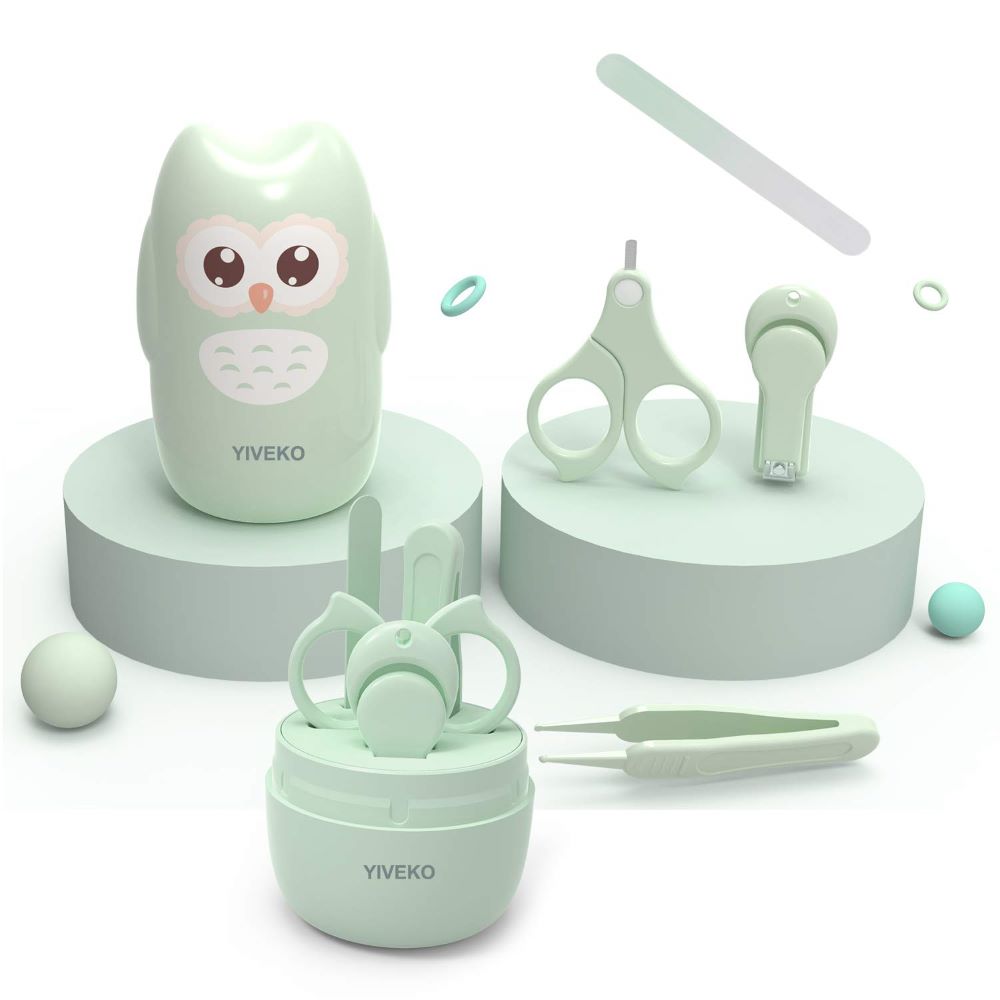 Cartoon Owl Baby Nail Care 4-In-1 Set-Gailik