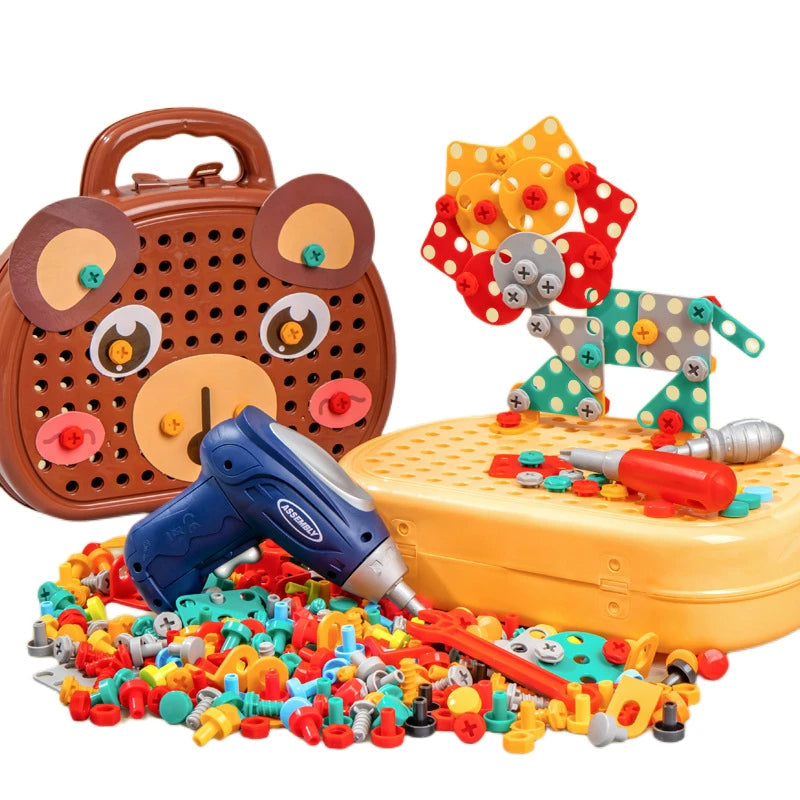 Children's Electric Drill Assembly Puzzle Toy-Gailik