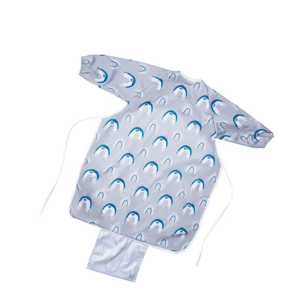 Coverall Packable Waterproof Baby Feeding Bibs-Gailik