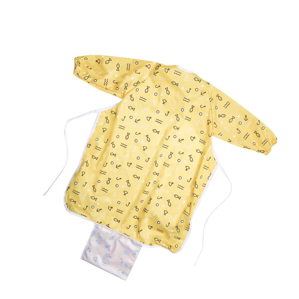 Coverall Packable Waterproof Baby Feeding Bibs-Gailik