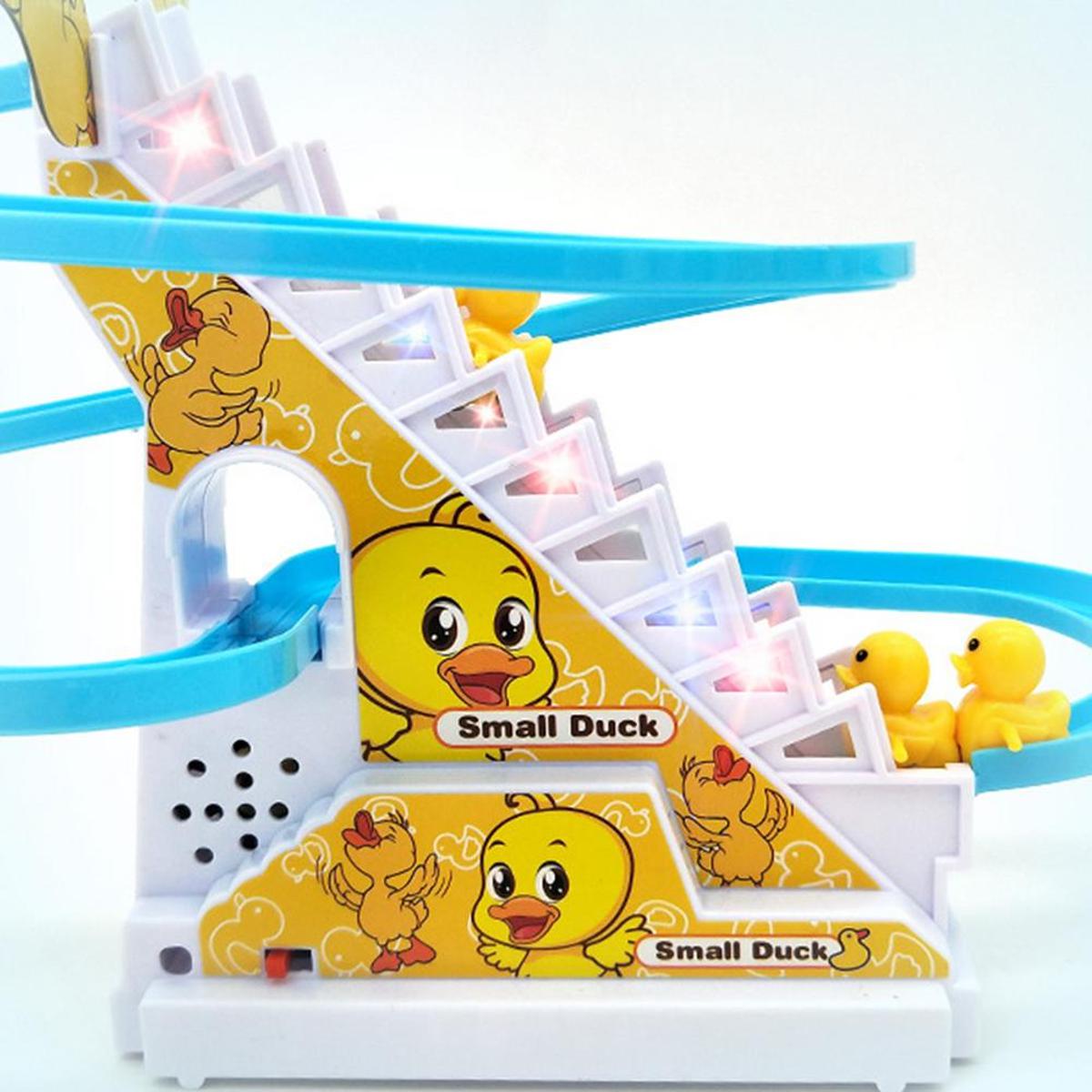 Electric Small Duck Climbing Stairs Kids Toy-Gailik