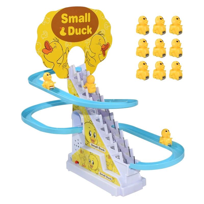 Electric Small Duck Climbing Stairs Kids Toy-Gailik