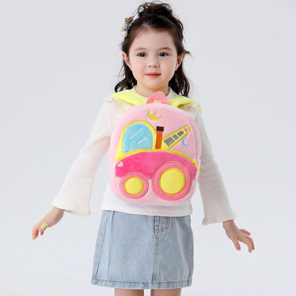 Kids Cute Engineering Car Backpack-Gailik