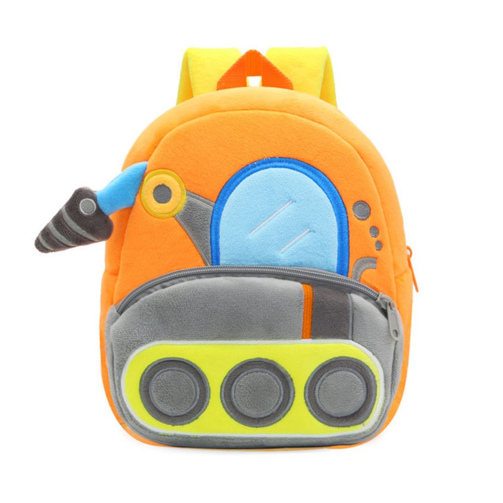 Kids Cute Engineering Car Backpack-Gailik