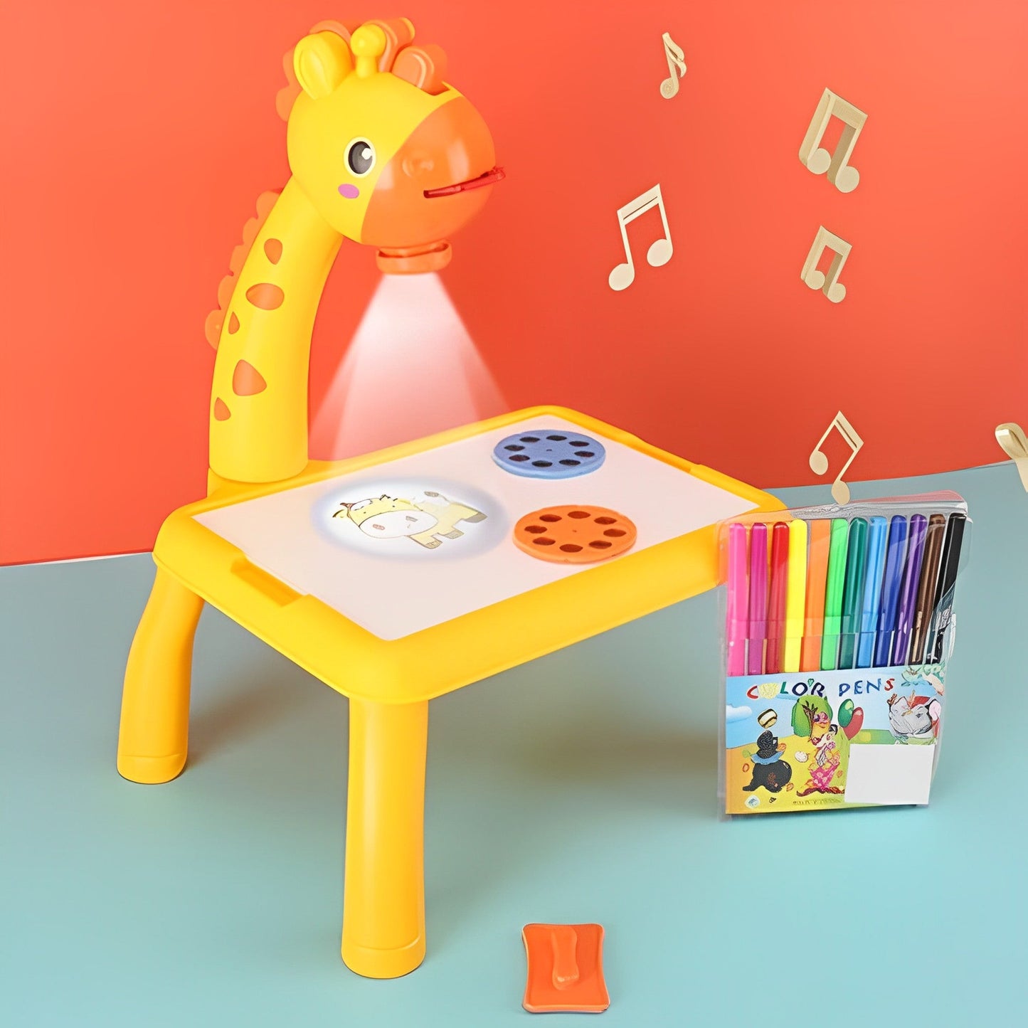 Kids Drawing Projector Table-Gailik