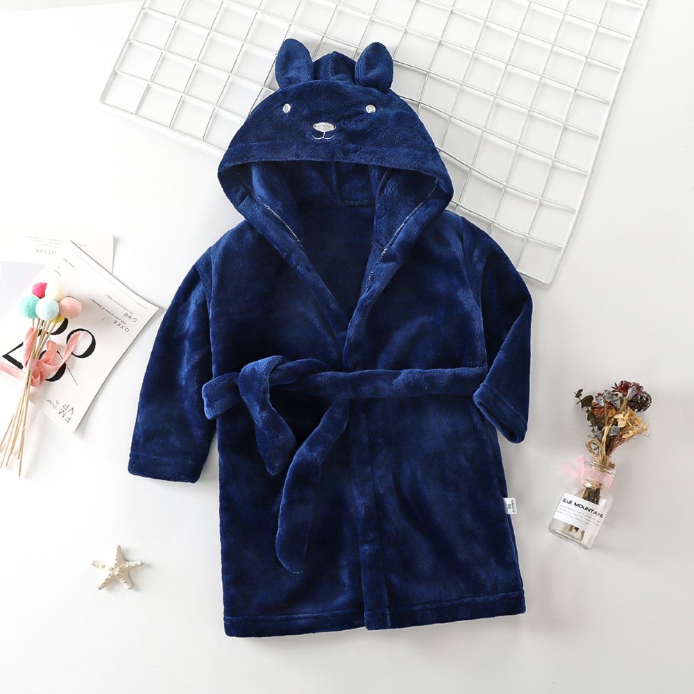 Kids Rabbit Hooded Bathrobe-Gailik