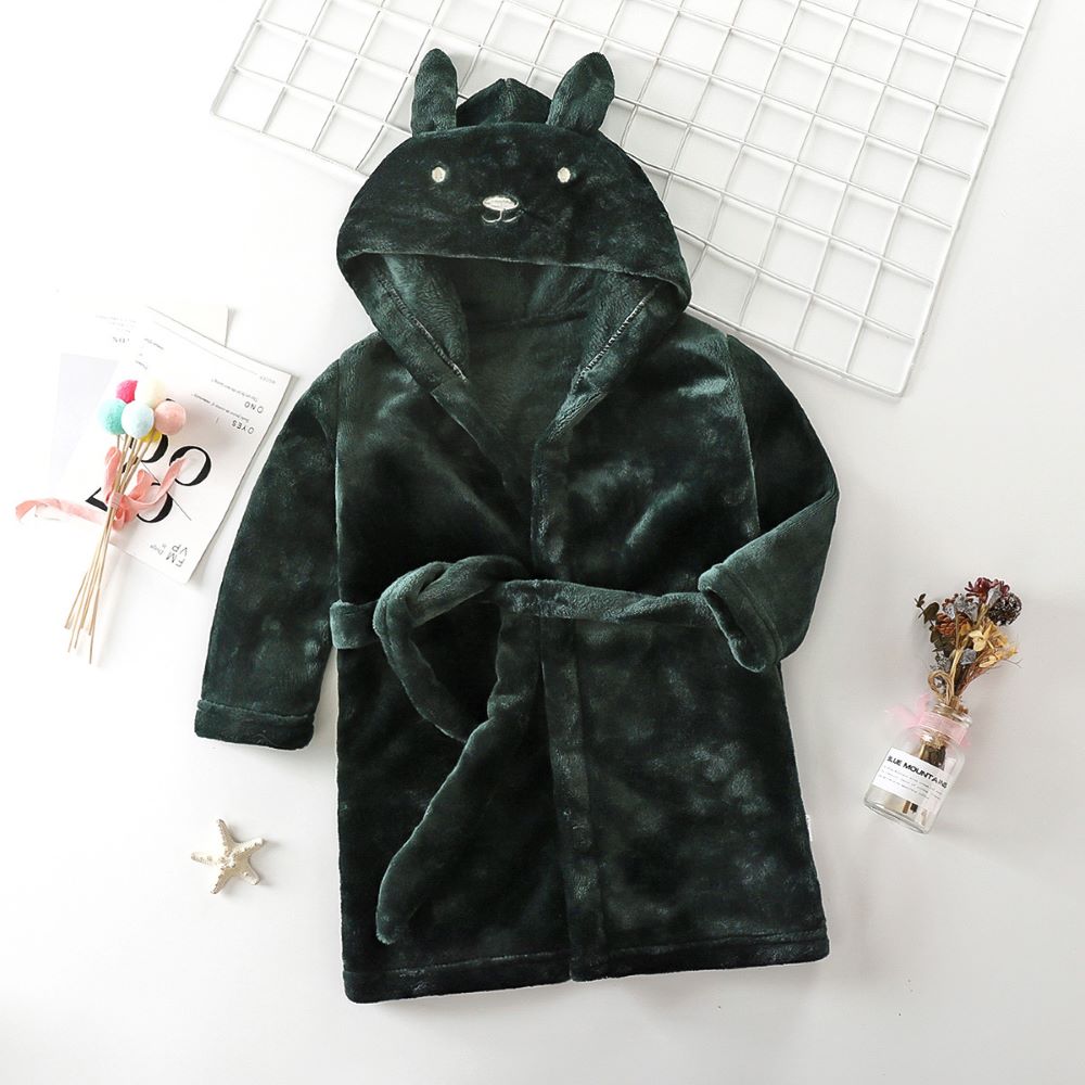 Kids Rabbit Hooded Bathrobe-Gailik