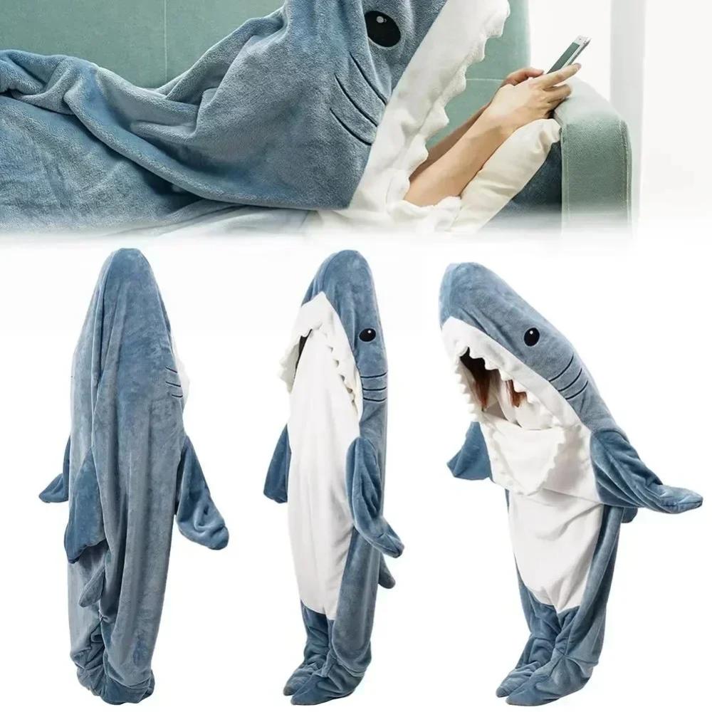 Kids Shark Sleeping Bag Pajama-Gailik