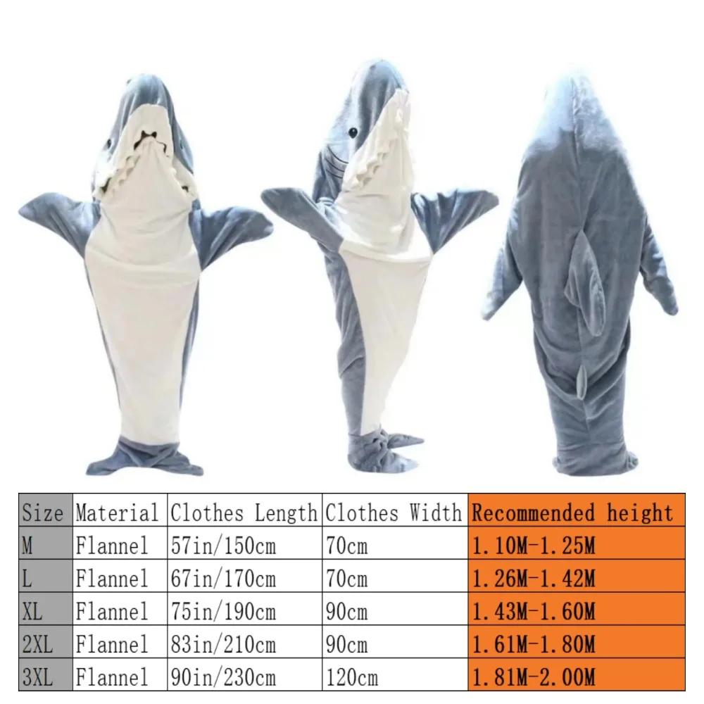 Kids Shark Sleeping Bag Pajama-Gailik