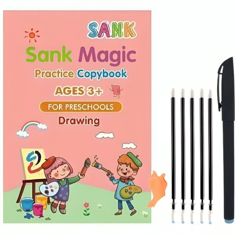 Magic Copy Montessori Book Free Wiping-Gailik