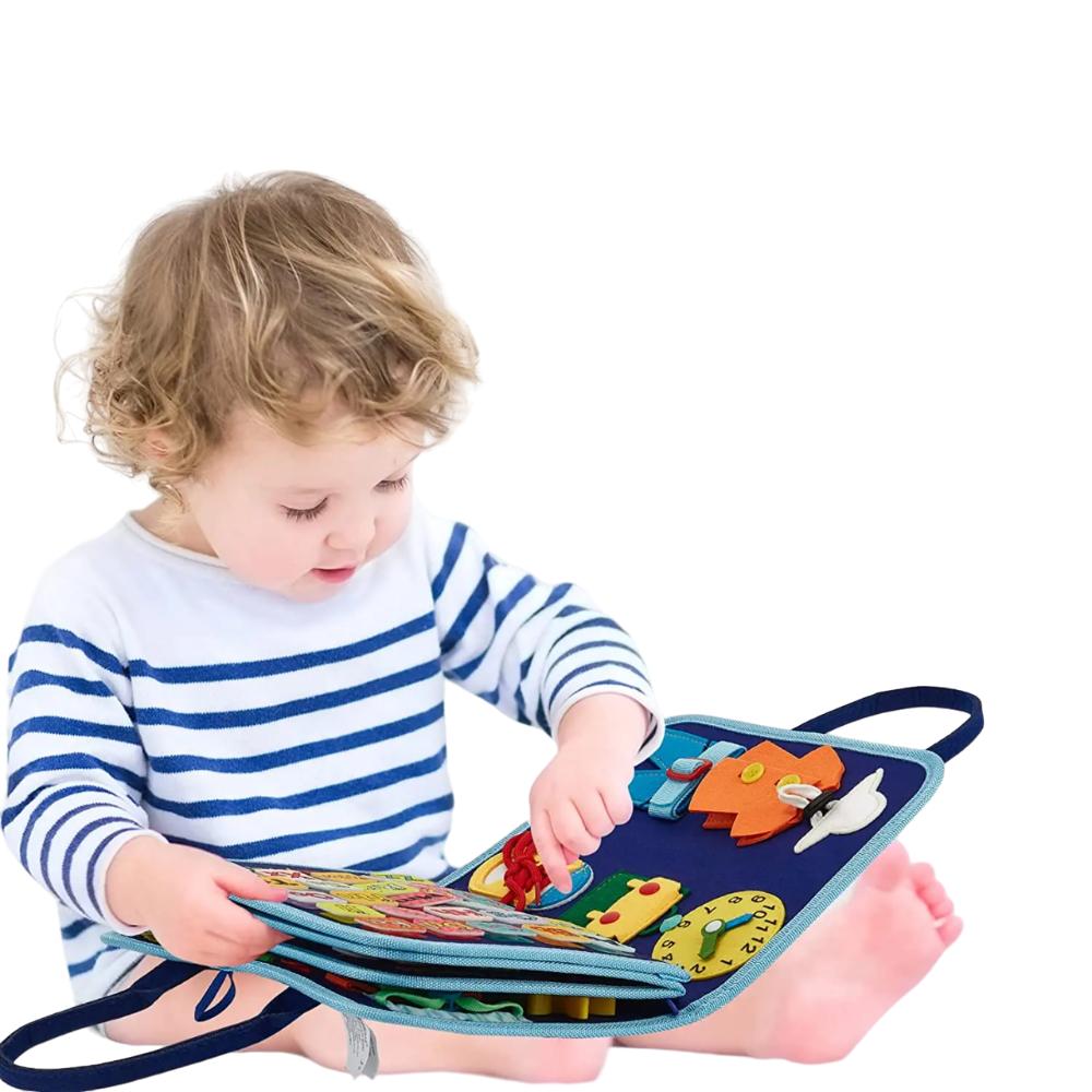 Montessori Toddler Busy Board Educational Activity-Gailik