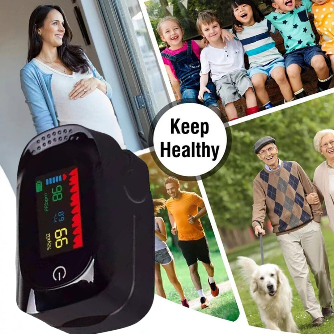 New High-Precision Non-Invasive Blood Glucose Meter - Black (TFT Screen)-Gailik