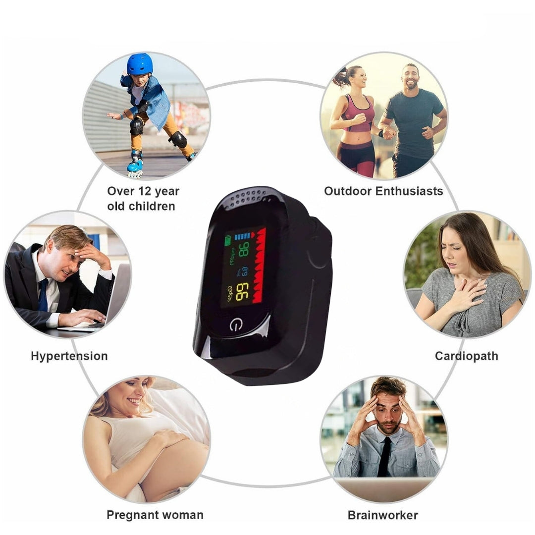 New High-Precision Non-Invasive Blood Glucose Meter - Black (TFT Screen)-Gailik