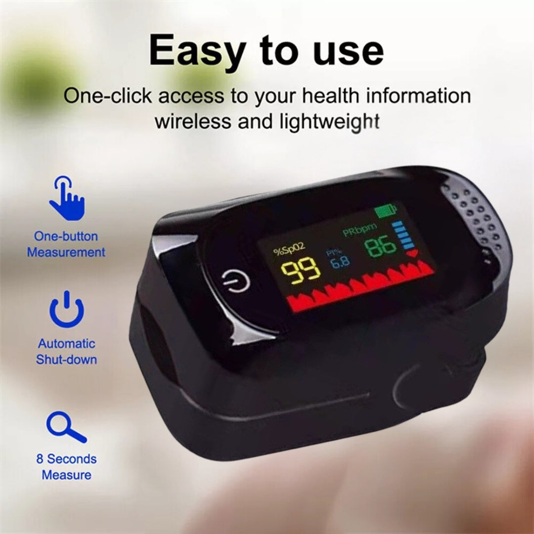 New High-Precision Non-Invasive Blood Glucose Meter - Black (TFT Screen)-Gailik