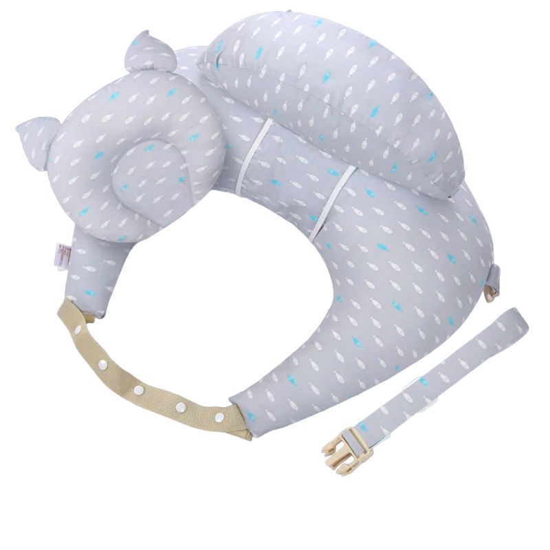 Newborn Nursing Pillow with Support Headrest-Gailik