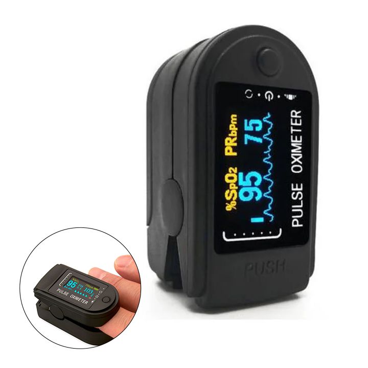 Portable High-Precision Non-Invasive Blood Glucose Meter - White LK89 (LED Screen)-Gailik