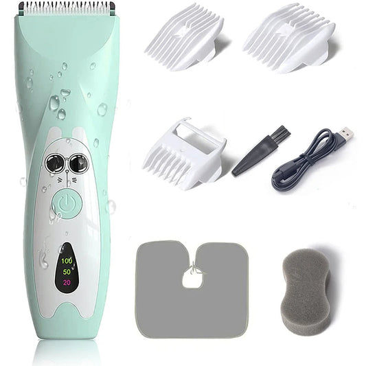 Rechargeable Baby Silent Hair Clipper-Gailik