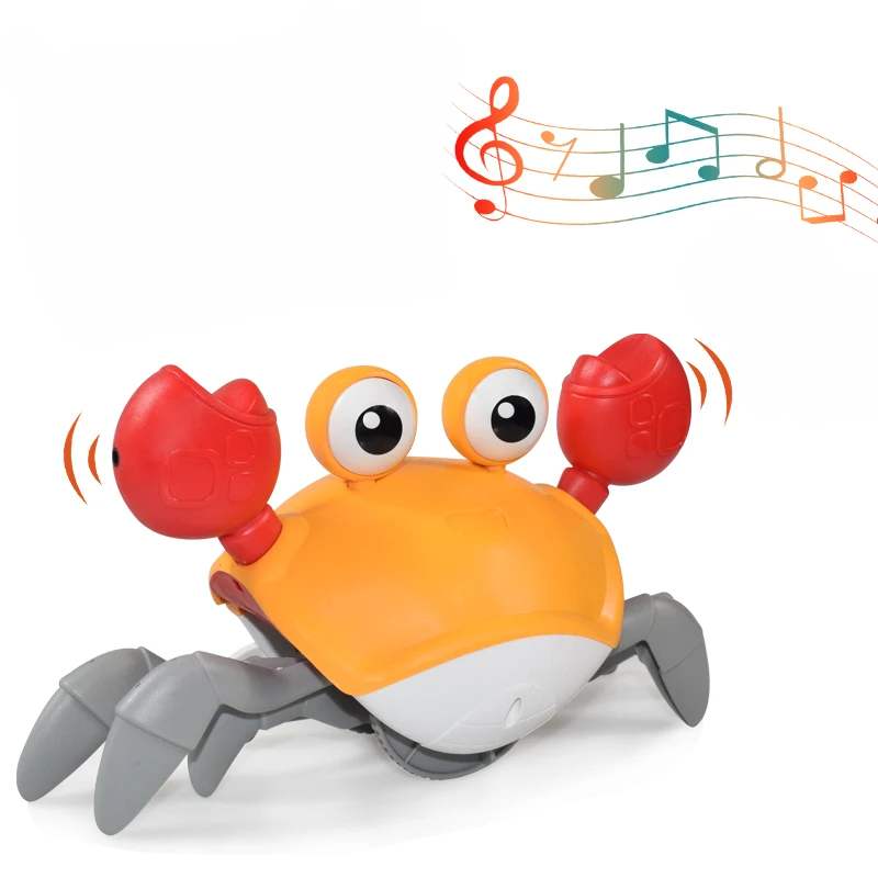 Sensing Crawling Crab Toy with Music Sounds-Gailik