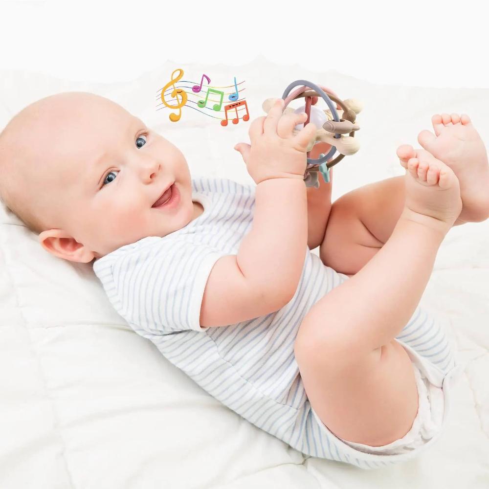 Sensory Teether Bed Bell Toy-Gailik