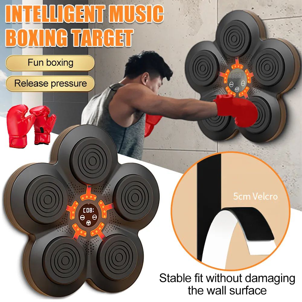 Smart Music Boxing Machine With Adult Gloves-Gailik