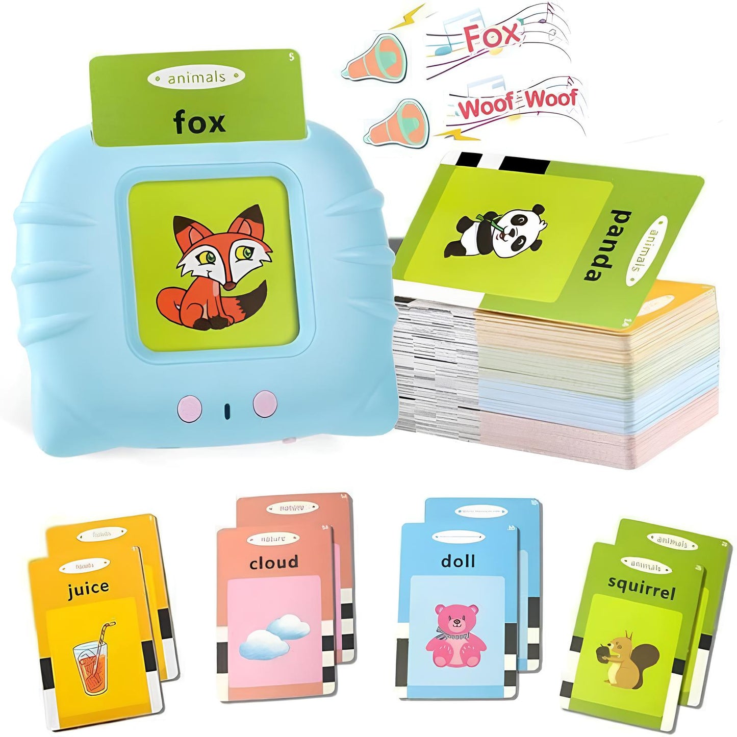 Talking Flash Cards Rechargeable-Gailik