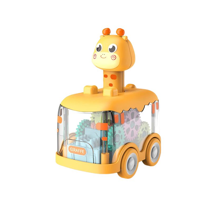 Transparent Puzzle Light Toy Car for Kids-Gailik